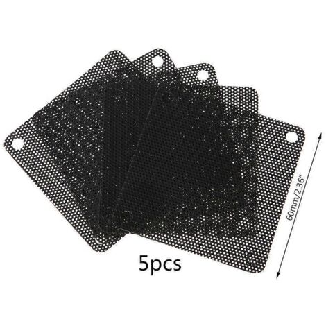 Filtre à Poussière PVC Haute Densité pour Ventilateur PC - Lot de 5 Pièces (1/4)