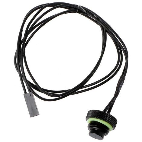 Capteur de température G1/4 pour refroidissement liquide, bouchon de surveillance noir profond (1/5)
