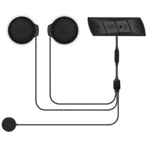 Casque moto sans fil M7 avec écouteurs intégrés, Bluetooth 5.0, navigation, appels, FM étanche (1/5)