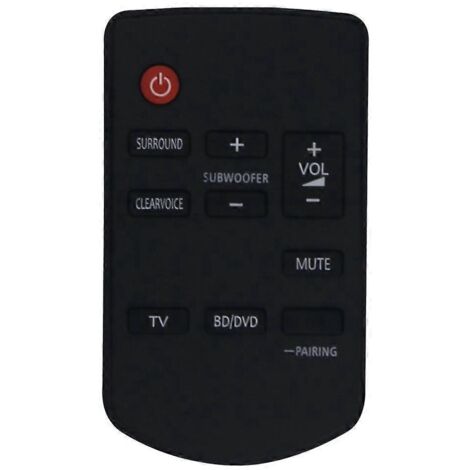 Télécommande de Remplacement Compatible avec Système de Home Cinéma Panasonic SC-HTB18EG-K (1/5)