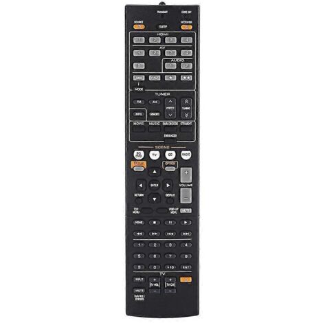 Télécommande RAV491 ZF30320 pour Yamaha HTR-4066, RX-V475, RX-V373, RAV494 - Contrôle à distance (1/5)