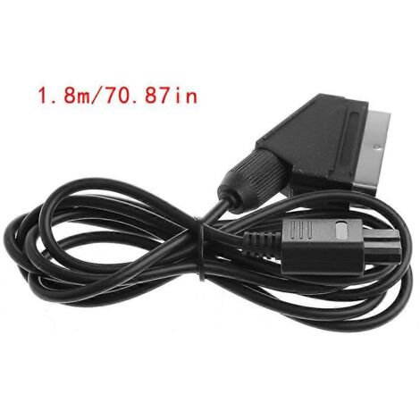 Câble Vidéo AV RGB pour N64 SNES Gamecube, Compatible PAL et NTSC (1/5)