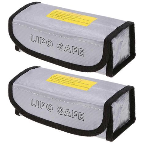 2 Sacs de sécurité pour batteries LiPo rechargeables (1/5)