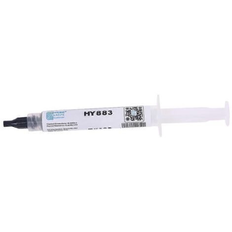 Pâte Thermique HY883 5,15W/m-K pour Processeurs AMD et Intel, Seringue (1/5)