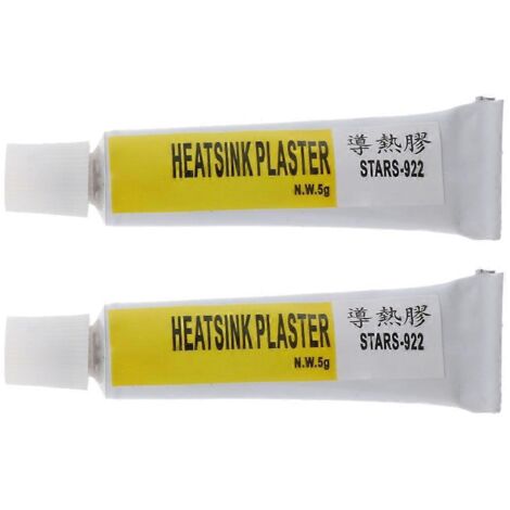 2 pièces Pâte Thermique Silicone Haute Conductivité 0.671W/M-K pour Dissipateur Chaleur (1/5)