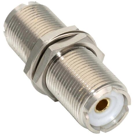 Kit de Connecteurs RF Coaxiaux UHF SO239 Femelle à Femelle - Adaptateur RF UHF (1/5)