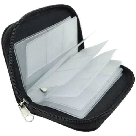 Étui de Rangement Portable pour Cartes Mémoire - 22 Emplacements pour CF/SD/MicroSD/SDHC/MS (1/5)