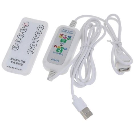 Contrôle Total de Ventilateur avec Câble USB et Télécommande de Vitesse (1/4)