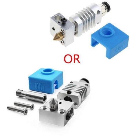 Extrudeur Hotend pour Imprimante 3D CR-10, Ender 3 - 1.75mm avec Buse 0.4mm (1/5)