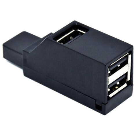 Hub USB 2.0 à 3 Ports - Transfert de Données et Charge Simultanés (1/5)
