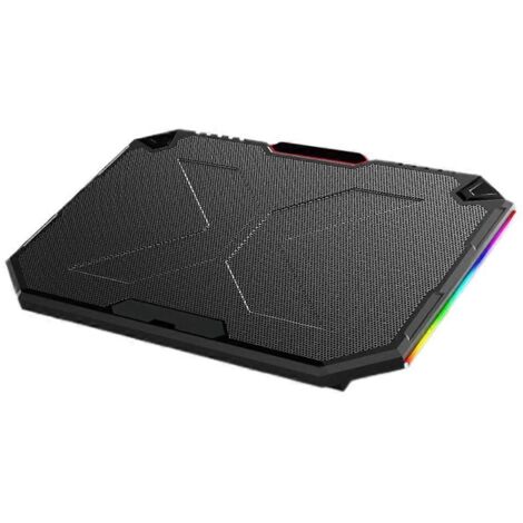 Radiateur pour PC avec 2 Ports USB, Éclairage RGB et Protection Anti-Poussière (1/4)