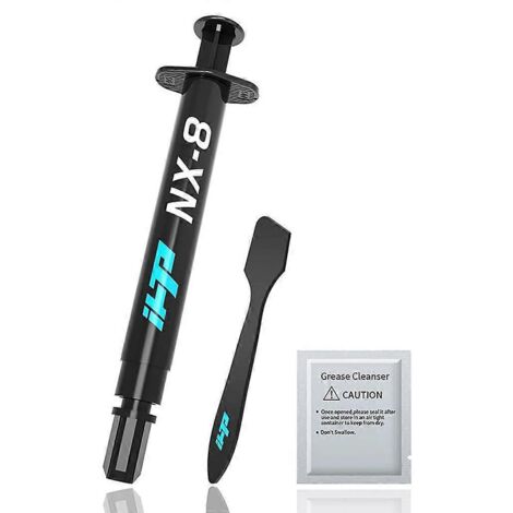 Pâte thermique silicone 4g haute conductivité 13,8W/m-K pour dissipateur (1/5)