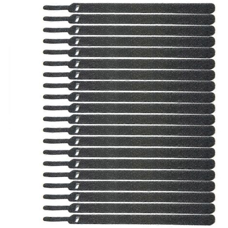 20 pièces Attaches Câbles pour Écouteurs, Organisateur de Fils en Nylon pour Gestion des Câbles (1/4)