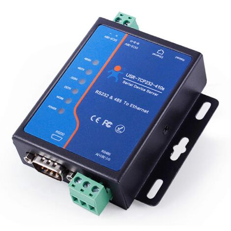 USR-TCP232-410s Convertisseur Serveur Industriel Double Série RTU avec DNS et DHCP (1/5)
