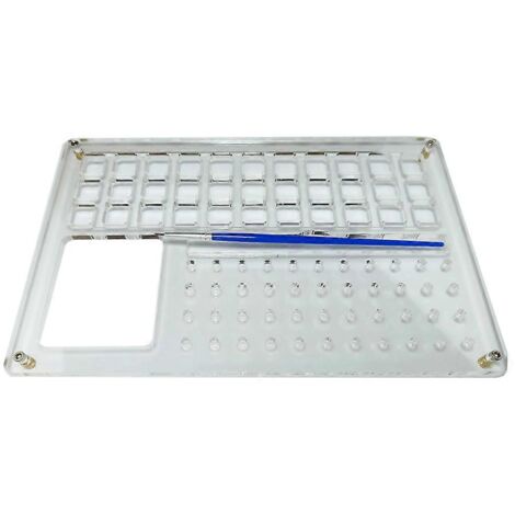 Station de Lubrification pour Switch Clavier Mécanique, Plateforme de Nettoyage DIY pour Keycaps (1/4)