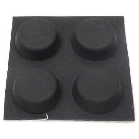 4 Pieds en Caoutchouc de Rechange pour Ordinateur Portable / Tablette - Lot de 4 (1/5)