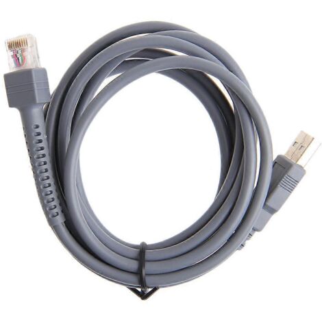 Câble USB pour Scanner de Codes-Barres Motorola Symbol LS2208 LS4208 DS6708 (1/5)