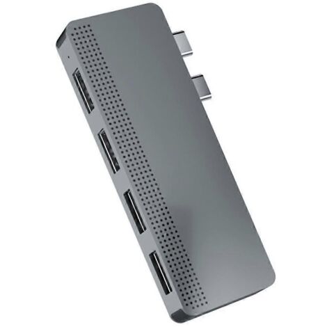 Station d'accueil double Type C avec SSD, USB 3.0/2.0, 5 Gb/s pour MacBook Air/Pro (1/4)