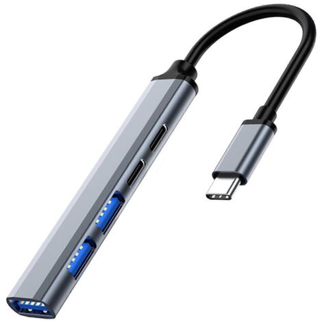 Hub USB C 5 Ports 3.0 avec Charge PD pour PC et Ordinateur Portable (1/5)