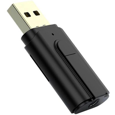 Émetteur-récepteur audio sans fil 2 en 1, adaptateur Bluetooth 5.0 compatible USB (1/5)