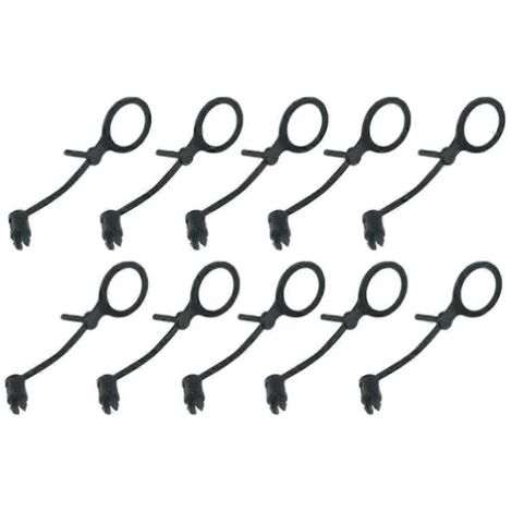 Attache Rapide Nylon pour SSD Asus H310 B360 B365 H410, Ancrage Nylon, Lot de 10 Pièces (1/4)