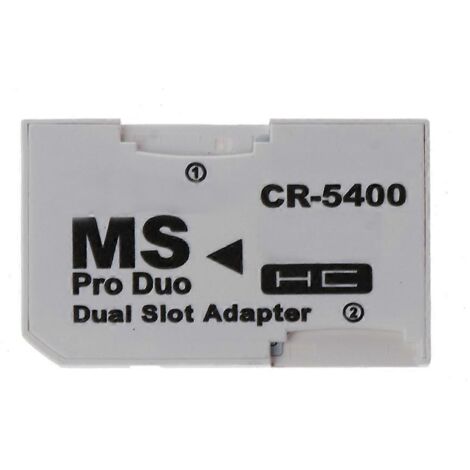 Adaptateur Carte Mémoire Micro SD vers MS PRO Duo pour PSP Voiture (1/5)