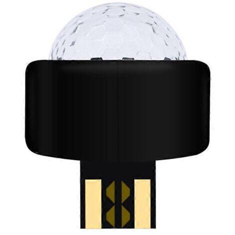 Voici une proposition de titre produit en français, respectant la limite de 190 caractères et intégrant des mots-clés variés :

Lampe disco USB mini pour fêtes familiales, véhicule, 3 couleurs, lampe 