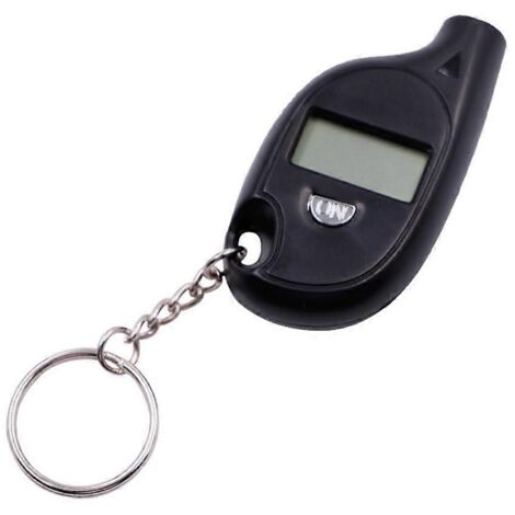 1. Porte-clés manomètre de pression des pneus pour voiture, camion, moto, vélo – outil compact et pratique. (98 caractères) (1/4)