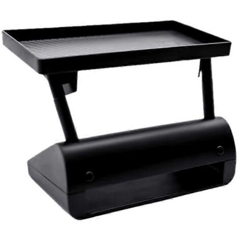 Compartiment de rangement magnétique pour console centrale derrière l'écran, organiseur de tablette pour Tesla Model 3 et Y, tiroir de stockage pratique. (1/4)