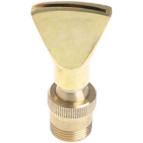 1/2" DN15 3/4" DN20 Buse de fontaine en forme d'éventail, gicleur à ressort pour bassin, arroseur pour chauffage