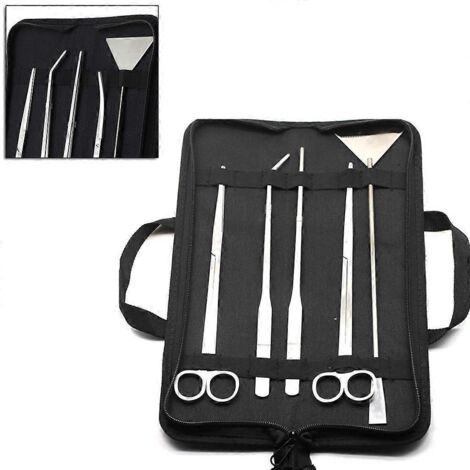 Pince à aquarium, ciseaux et pelle pour plantes aquatiques – Kit d'outils pour bassin, entretien de l'herbe d'eau, accessoires de terrarium. (1/4)