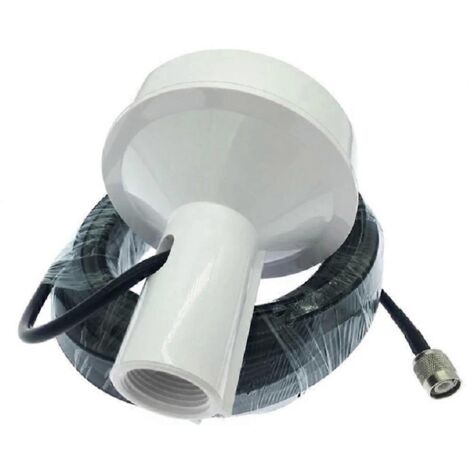 Antenne GPS champignon marine pour navigation bateau, dispositif de guidage véhicule nautique, antenne de navigation robuste et étanche. (1/4)
