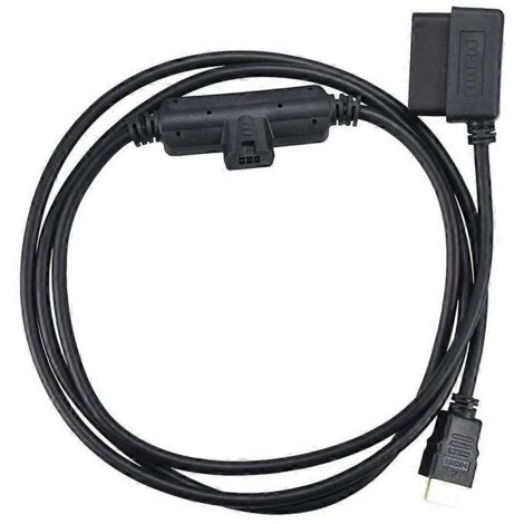 Réparation rapide avec câble interface OBDII vers HDMICS2 CTS2 CTS3 H00008000 pour voiture, diagnostic auto, outil de connexion véhicule. (1/4)