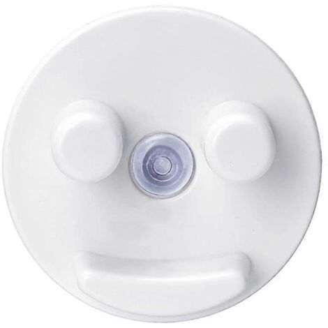 Porte-éponge à ventouse pour évier de cuisine, organisateur mural rigolo avec support pour éponges souriantes, déco pratique et amusante. (1/4)