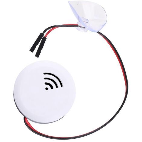 Capteur de Niveau d'Eau Alarme Anti-Fuite avec Sonde et Ventouse pour Aquarium (1/4)