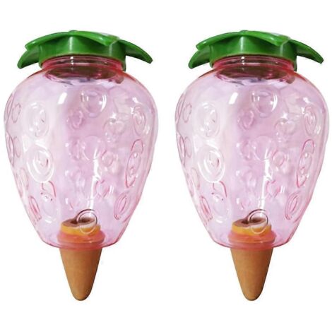 Lot de 2 arroseurs automatiques pour fraisiers, piquets d'irrigation pour plantes d'intérieur, pots de jardin, maison. (1/4)