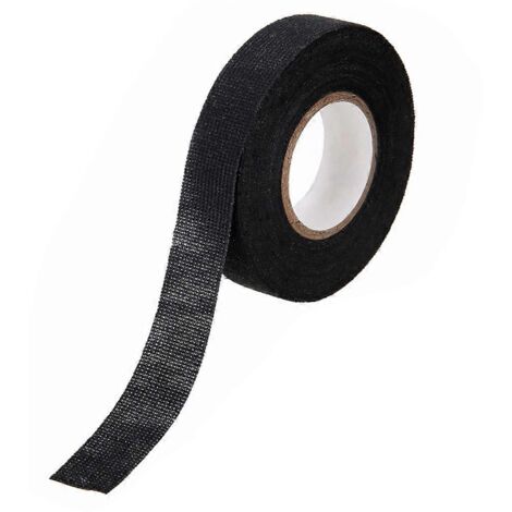 1Pc Ruban adhésif de câblage automobile 19mm, protection de faisceau électrique, isolation auto, bande adhésive résistante pour réparation filaire. (1/4)