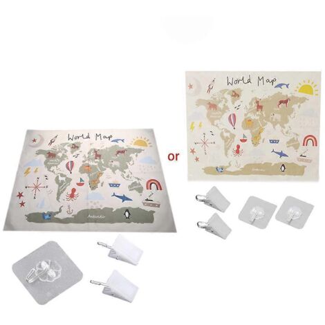 Voici un titre produit en français (caractères : 172) :
Carte du monde nordique moderne, tableau toile pour salon, chambre d'enfant, décoration murale, poster design scandinave, art mural nursery. (1/4)