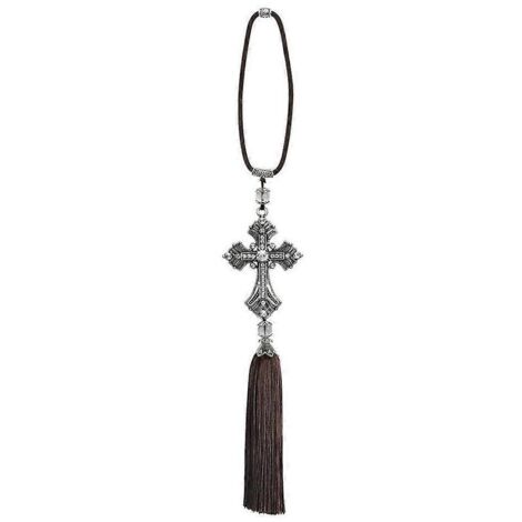 Pendentif Croix Métal Décoratif, Charme Multifonction Fourniture Décoration Intérieure, Accessoire Design Moderne pour Maison. (1/4)