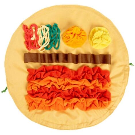 Jouet chien snuffle Shaomai farci, distributeur de friandises mignon, jouet à mâcher résistant, antidéchirure pour chien. (1/4)