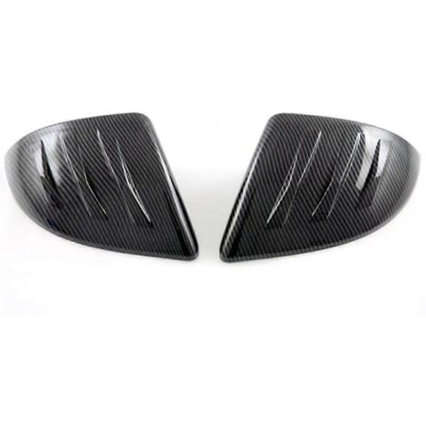 Rétroviseur latéral extérieur coque décorative autocollant pour MG4 EV 2022-2024, garniture de porte aile arrière. (1/4)