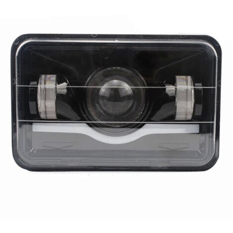 60W Lampe de travail LED Cube Ambre, Feu de Brouillard Antérieur, Phare de Chasse, Projecteur 4x4, Lumière de Conduite Hors Route, Éclairage Extérieur Puissant (1/4)