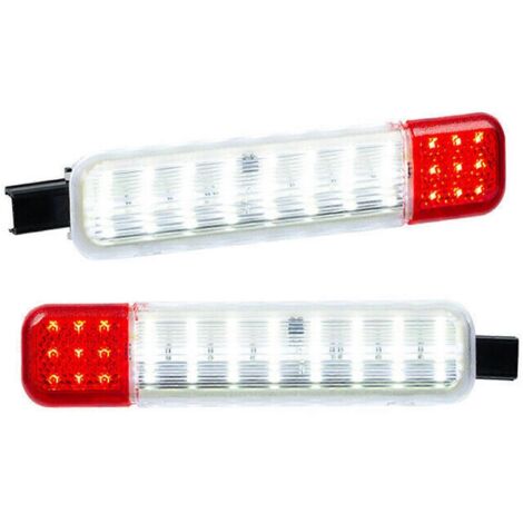 Porte-lumières de bienvenue LED pour Silverado Suburban 1995-2007, paire 923-104 - éclairage d'accueil personnalisé pour camion et SUV. (1/4)