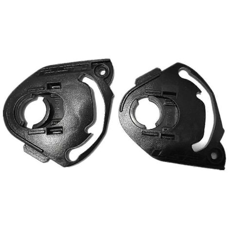 Jeu de plaque de base pour casques LS2 FF320, 328, 353, 800, OF569, 578 - kit de fixation de visière pour casque moto, pièces de remplacement compatibles LS2, accessoires de casque intégral. (1/4)