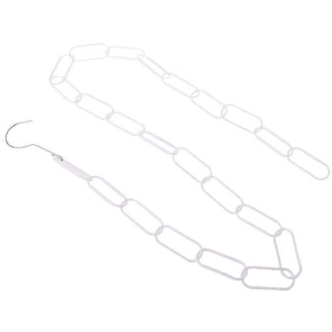 Plastic Clothes Market Shop Display Hanging Chain Hooks With 23 RingsHanger Hous (1/4)