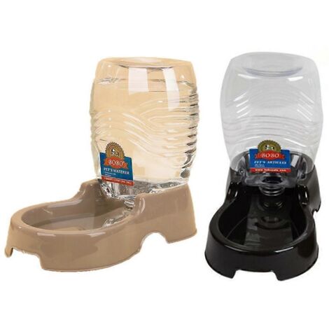 Distributeur automatique de nourriture et fontaine à eau pour chats, chiens petits, moyens et grands animaux. (1/4)