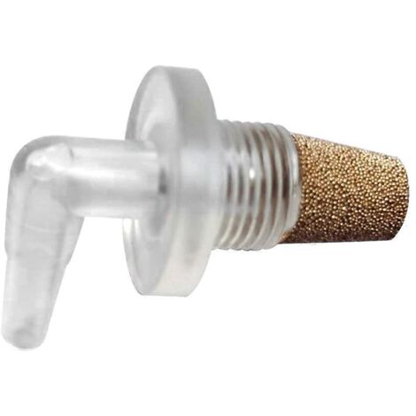 Pierre à air courbée à angle droit, pierre à bulles pour aquarium, diffuseur d'oxygène silencieux, accessoire de filtration. (1/4)