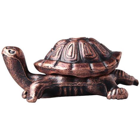 Petit support pour bâton d'encens tortue, décoration domestique et accessoire ornemental. (1/4)