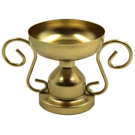 Porte-bougie double tête en métal, chandelier décoratif pour salon, chambre, maison, style moderne et élégant. (1/4)