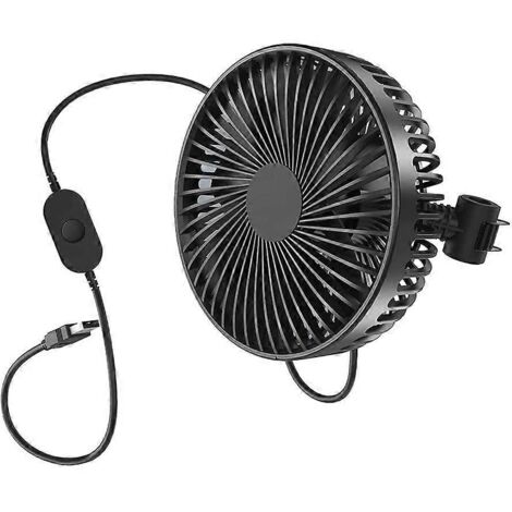 Ventilateur USB pour voiture SUV, ventilateur de refroidissement puissant pour fenêtre, extraction d'air de ventilation, climatisation auto. (1/4)